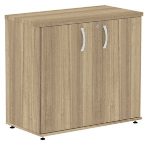 Armario Baixo P25 Pandin 80 cm -largura- em MDP Cor Noce Naturalle com 2 Portas e Prateleira